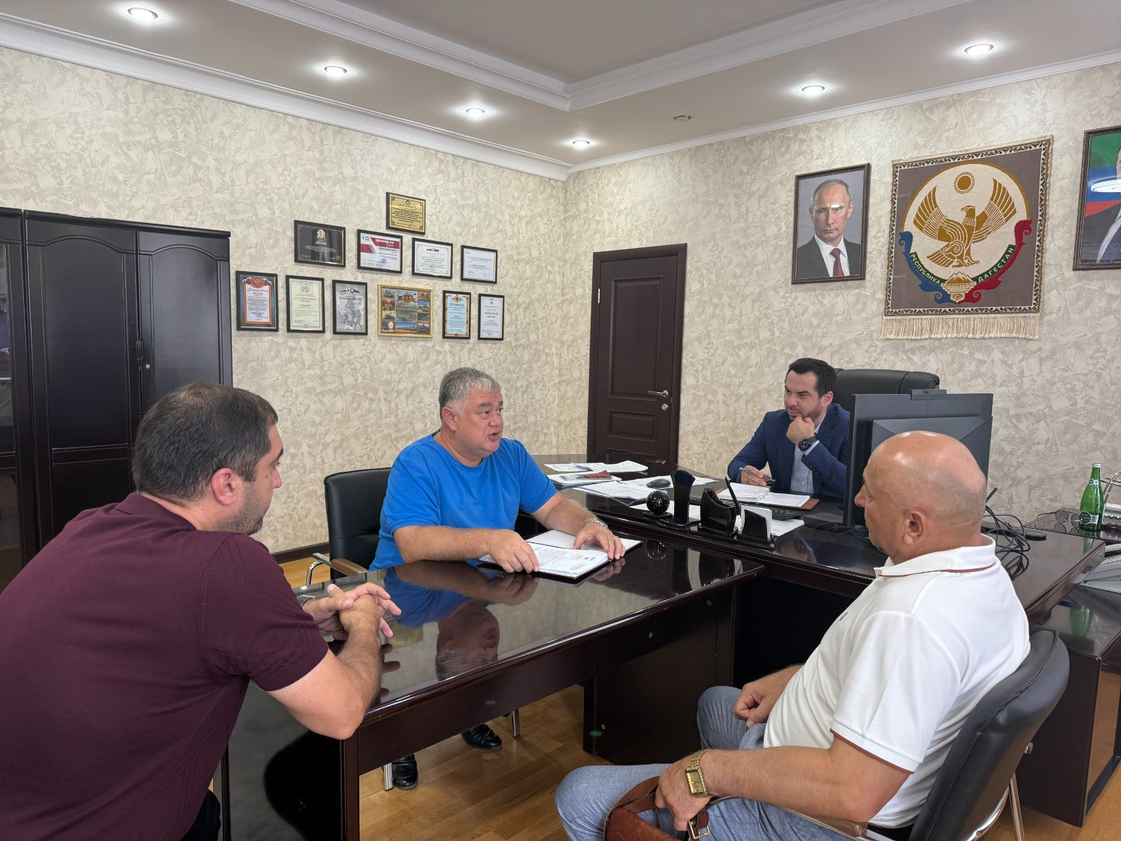 Профилактические визиты работников отдела надзорной деятельности МЧС Дагестана